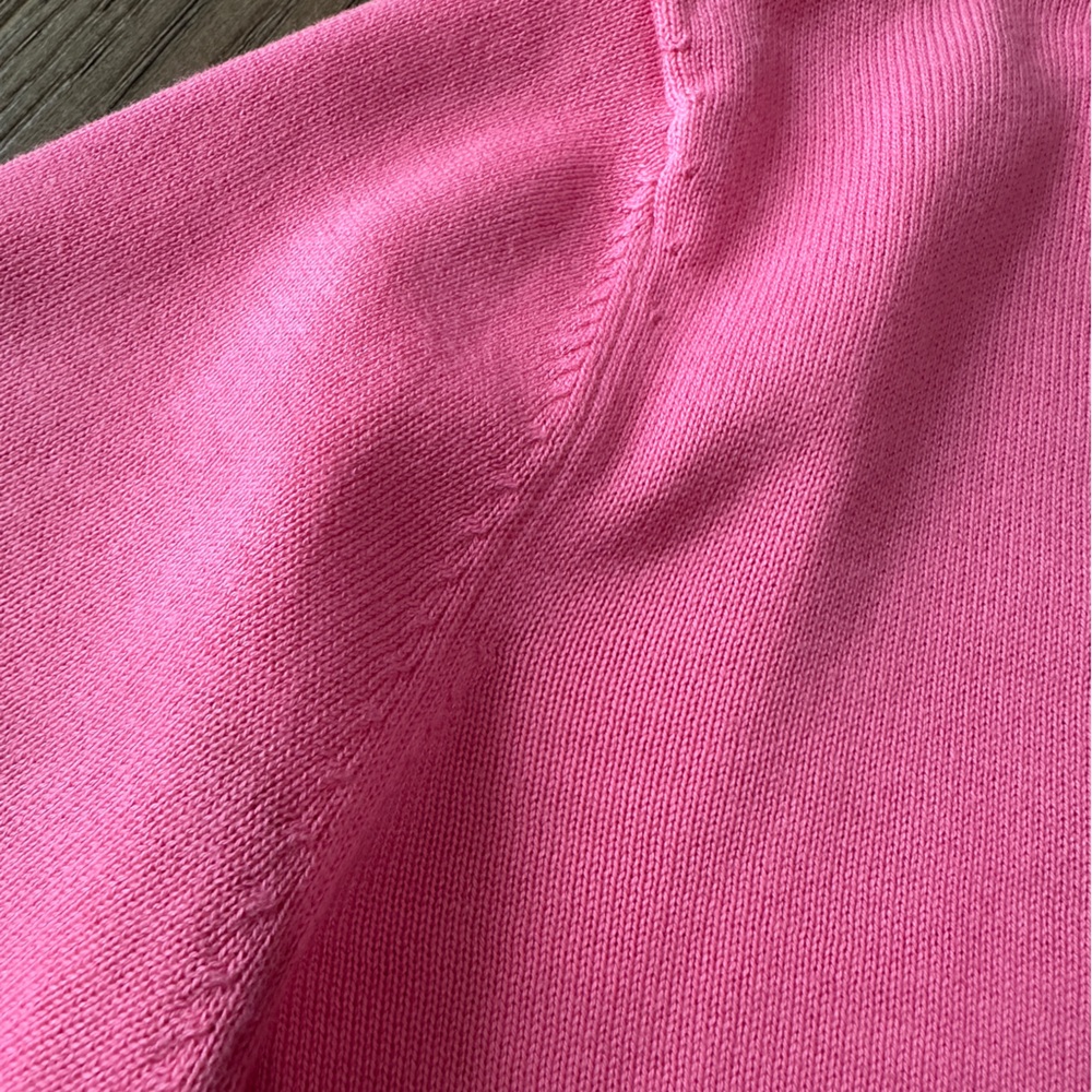 Brooks Brothers V-Neck Sweater Size Medium Pink - Picture 5 of 9
